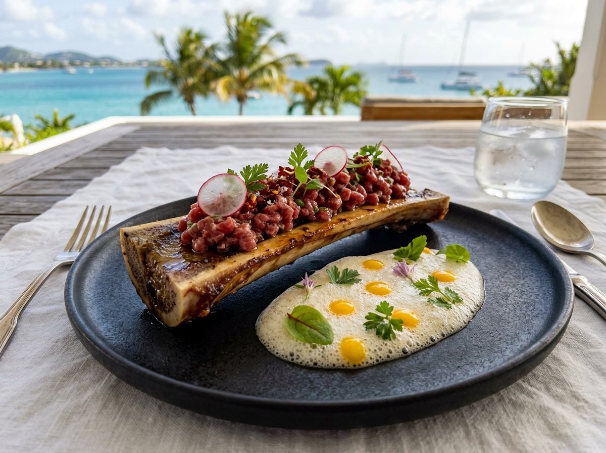 Os à Moelle Rôti & Tartare de Bœuf